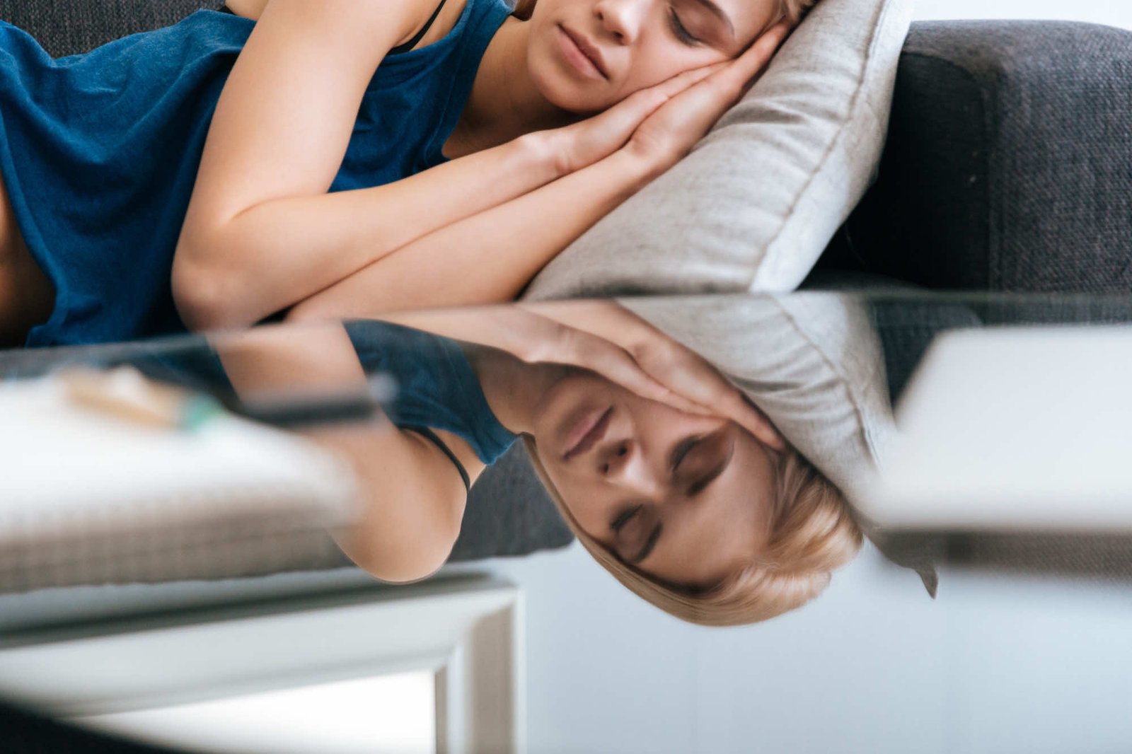 Woman struggling to sleep due to menopause, highlighting the effects of hormonal changes on sleep quality.